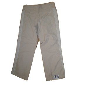 Nike Yoga Exercise Fitness Athletic Pants Tan/Cream Womens (32 x 28)